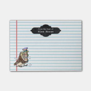 Post-it® Créez votre propre hibou personnalisé par de n