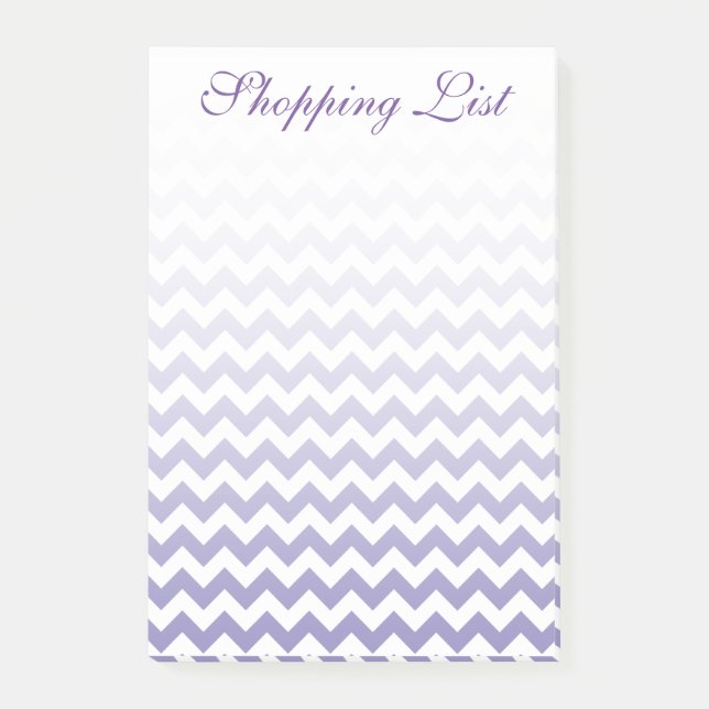 Post-it® Créez votre propre Motif Ombre Chevron (Devant)