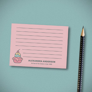 Post-it® Crème de glace rétro