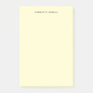 Post-it® Crème professionnelle minimaliste classique
