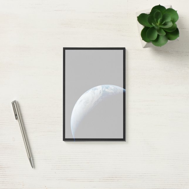Post-it® Crescent Terre De La Mission Apollo 4. (Bureau)