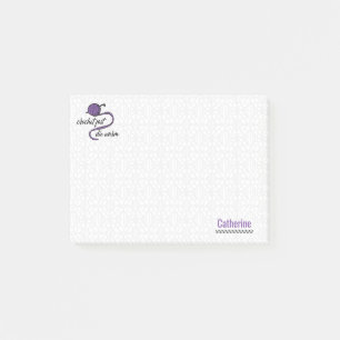 Post-it® Crochet Violet Rapide, Mourir Chaud