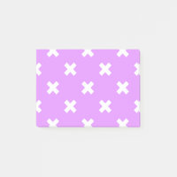 Croix blanches sur lilas