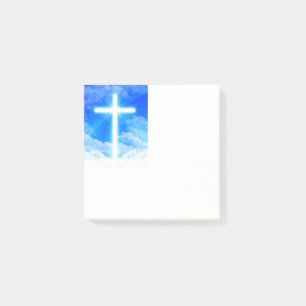 Post-it® Croix de chrétien personnalisable de Jésus-Christ