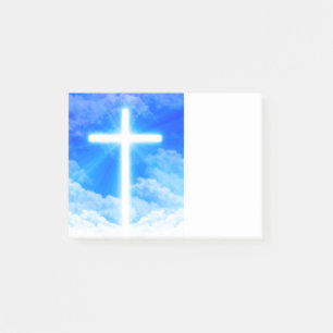Post-it® Croix de lumière Jésus-Christ chrétien personna