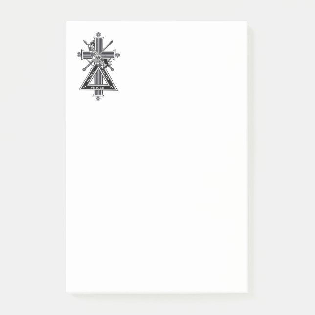 Post-it® Croix freemasonique (Devant)