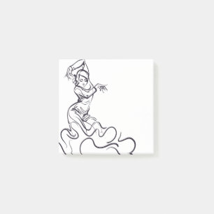 Post-it® Croquis de danseuse flamenco