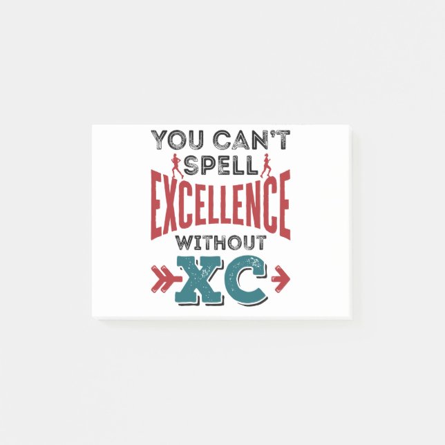 Post-it® Cross Country Runny Funny Excellence XC (Devant)