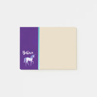 Croyez avec Unicorn dans les aquarelles pastel