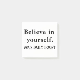 Post-it® Croyez en vous - Custom Motivational Sticky N