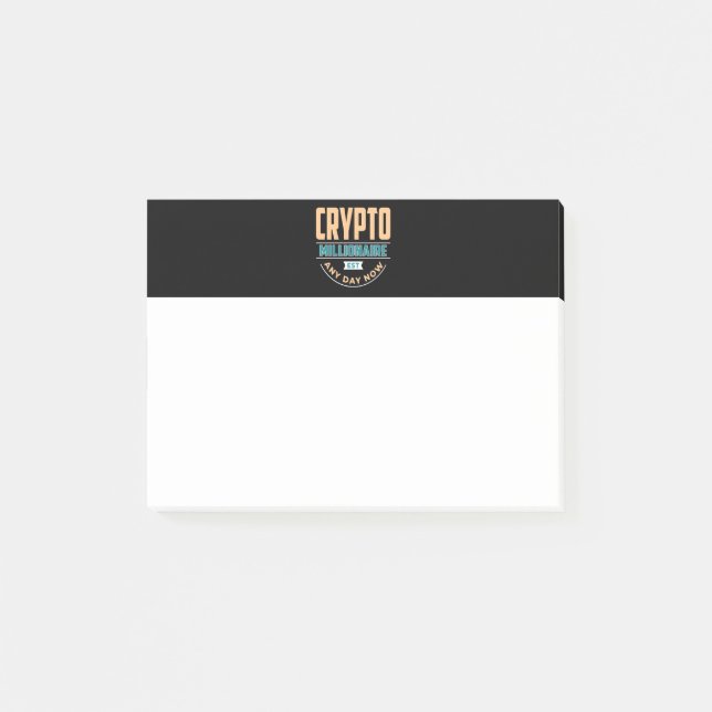 Post-it® Crypto Millionaire - N'Importe Quel Jour (Devant)