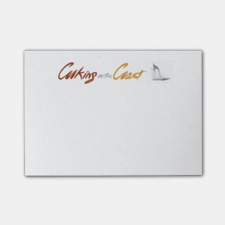 Post-it® Cuisson sur les notes de post-it de la côte |