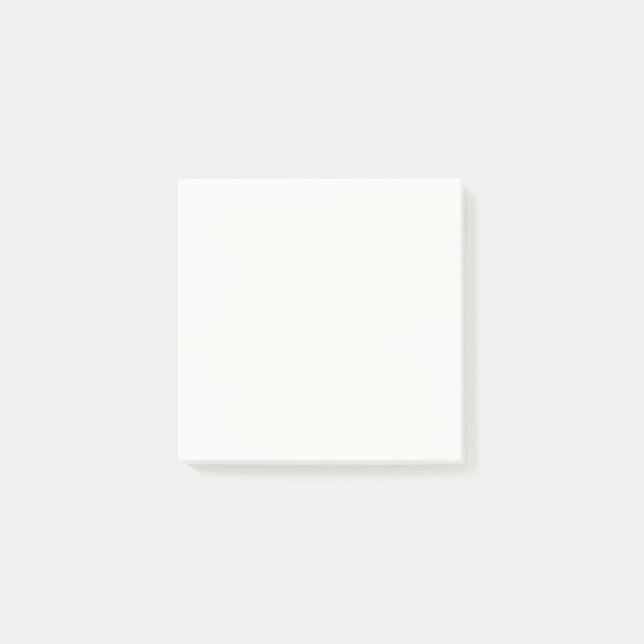 Post-it® CUSTOM blanc classique (Devant)