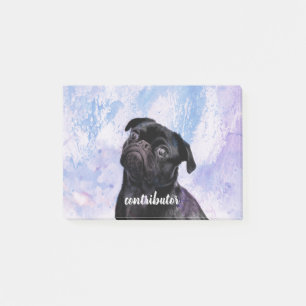 Post-it® Customisez le votre possèdent très le chien noir