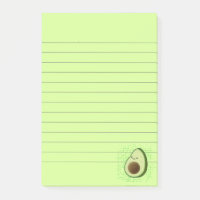 Cute Cartoon Avocado Arrière - plan désorganisé