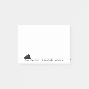 Post-it® Cute chat noir Personnaliser les notes