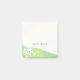 Post-it® Cute ferme animal chat enfants arc-en-ciel