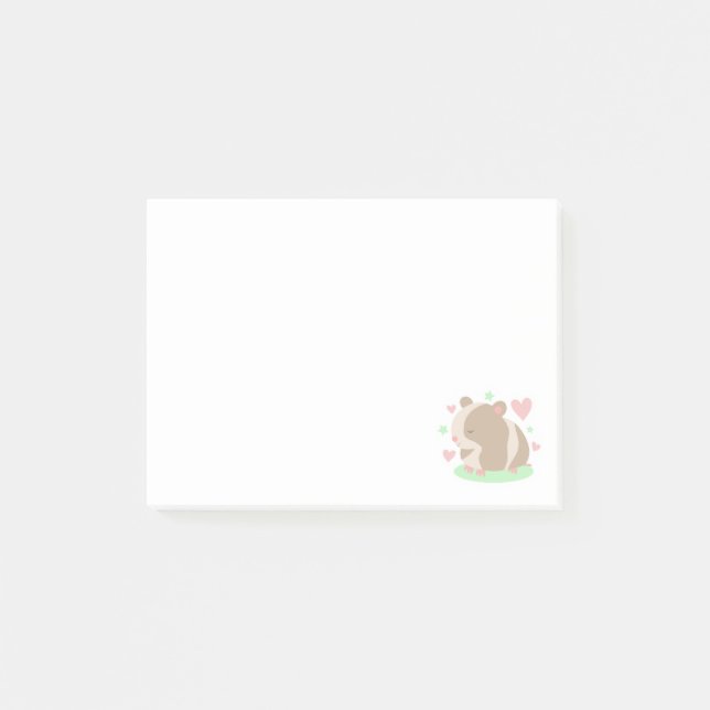 Post-it® Cute Hamster  (Devant)