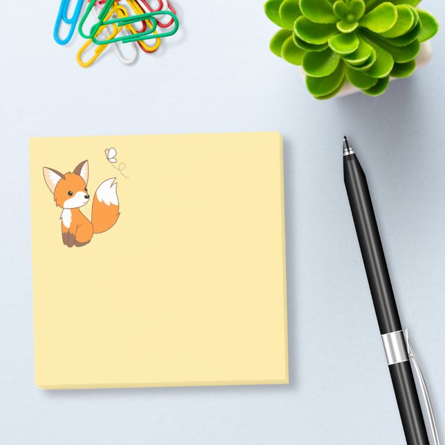Post-it® Cute Little Fox (Créateur téléchargé)