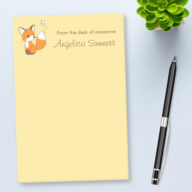 Post-it® Cute Little Fox (Créateur téléchargé)
