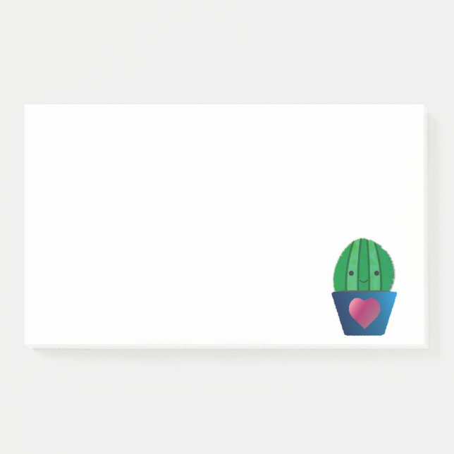 Post-it® Cute Love Cactus (Devant)
