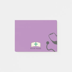 Post-it® Cute Nurse Stethoscope Médicale Sticky Personnalis