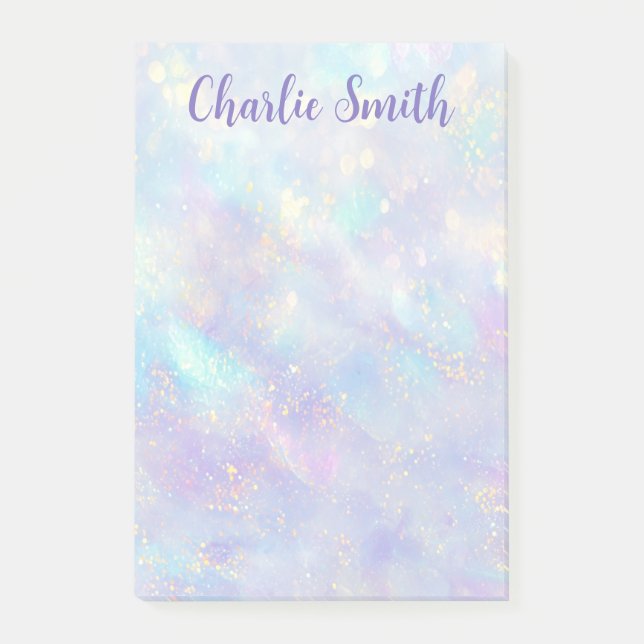 Post-it® Cute soft pastel background script name (Devant)