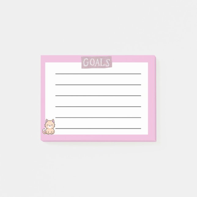 Post-it® Cute sticky sticky notes  (Devant)