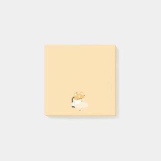 Post-it® Cute Tired Corgi