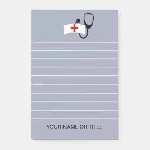 Post-it® Cutes infirmières Stethoscope Médicale Personnal