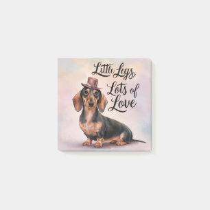 Post-it® Dachshund Petits Jambes Beaucoup d'amour