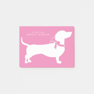 Post-it® Dachshund Wiener Dog Puppy Post-it Notes