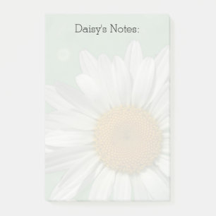 Post-it® Daisy Over Green Post