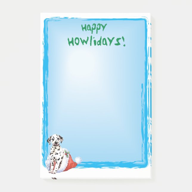 Post-it® Dalmate heureux de Howlidays (Devant)