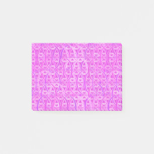 Post-it® Damas arabesques - lavande et orchidée