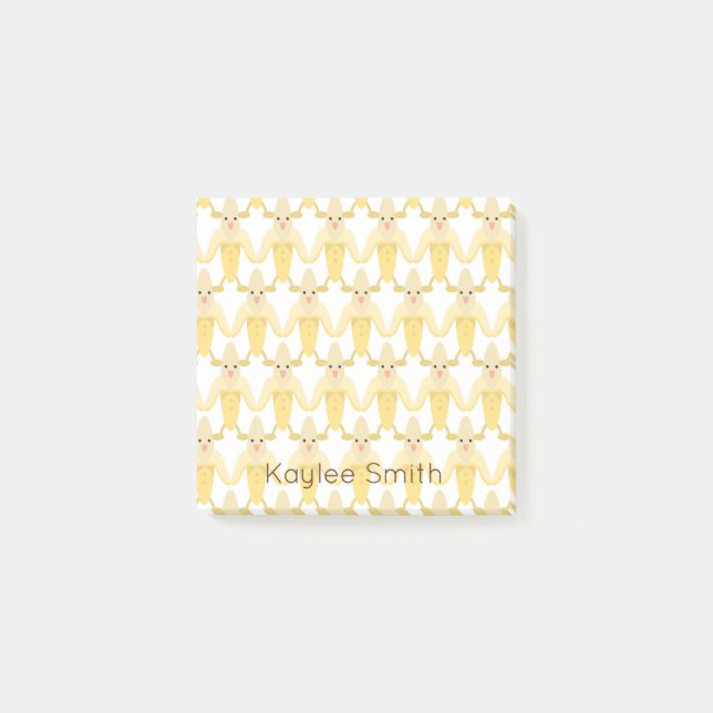 Post-it® Danse Wacky Banana Kawaii (Devant)