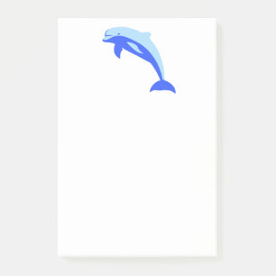 Post-it® Dauphin bleu vif Dauphin Océan Carton