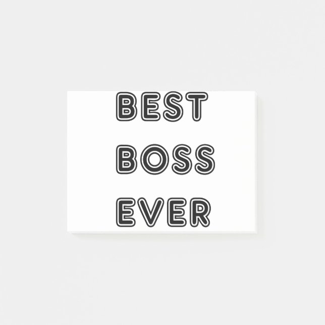 Post-it® De grands cadeaux pour le meilleur patron ! Surpre (Devant)