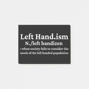 Post-it® de Left Hander