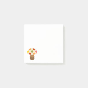 Post-it® De mignons champignons colorés post-it notes