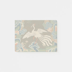 Post-it® Décor d'antiquité chinois d'oiseaux