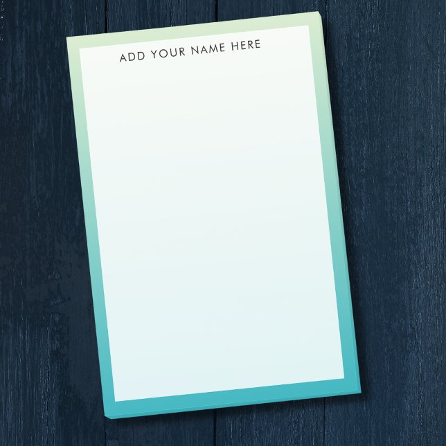 Post-it® Dégradé bleu transparent (Créateur téléchargé)