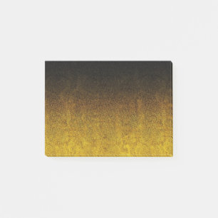 Post-it® Dégradé de Parties scintillant jaune et noire