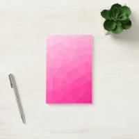 Dégradé rose chaud Motif de maille géométrique