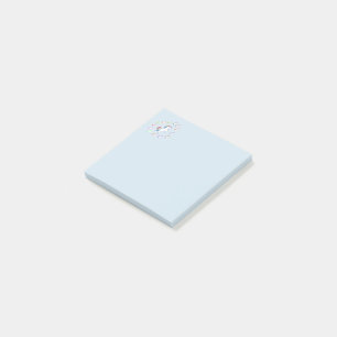 Post-it® Délice du Coin Licorne Bleu Clair