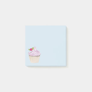 Post-it® Délicieux brioche rose sur le dessus