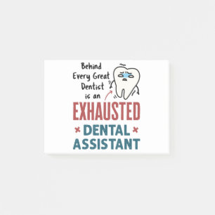 Post-it® Dental Assistant Dental amusant Devis épuisé