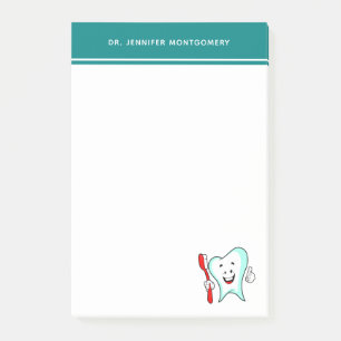 Post-it® Dental Care Happy Tooth
