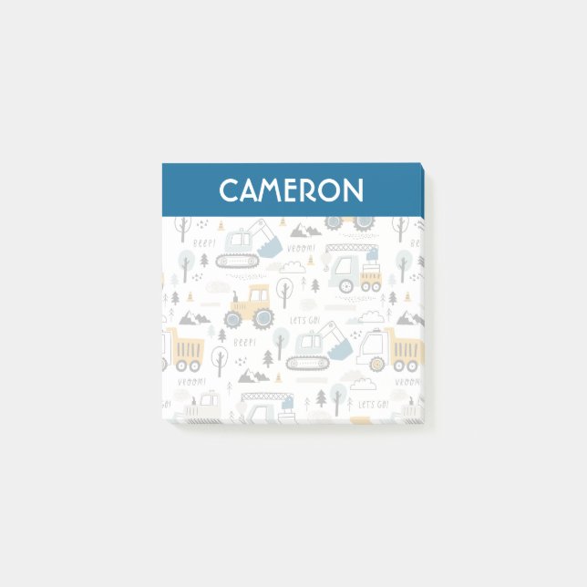 Post-it® Déplaçons le Motif de véhicule (Devant)