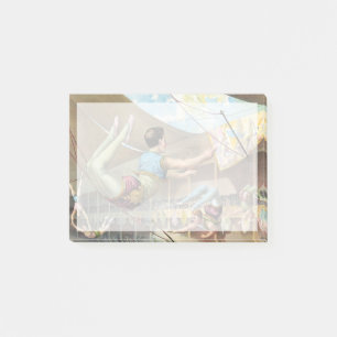 Post-it® Des Hommes acrobates Interprétant Un Cirque